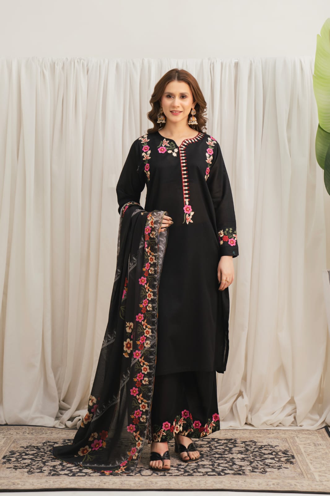 Summer Lawn Stitched 3 Piece Eid Collection - ZR Collections Hub